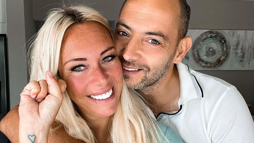 Julia Holz mit ihrem Partner