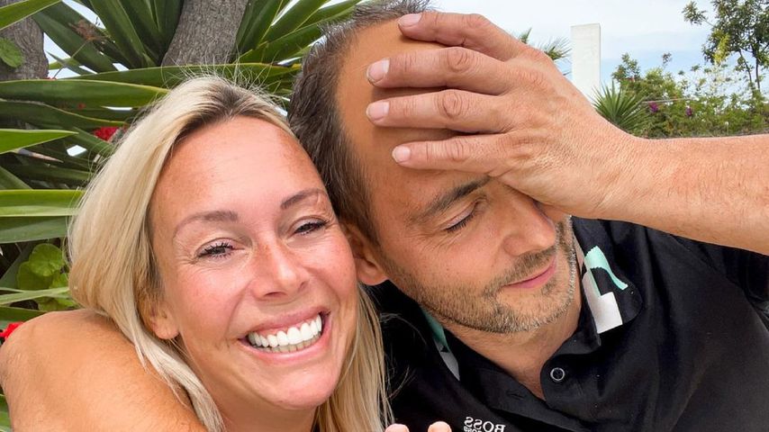 Julia Holz und ihr Partner Iwan im Mai 2021 auf Mallorca