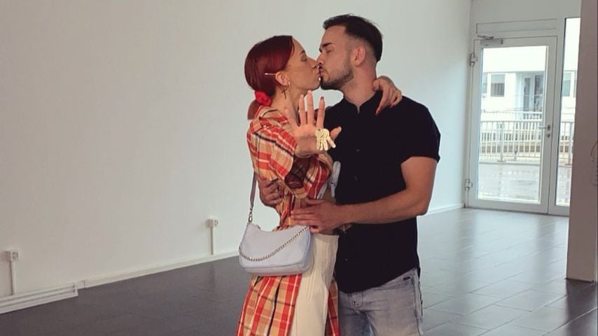 Julia Jaku und Damian Casetti im Juli 2021