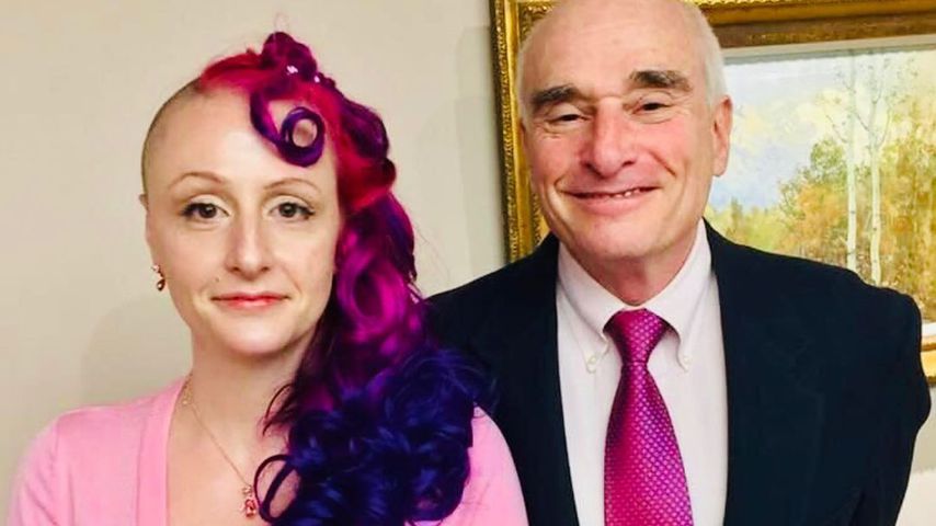 Julia Quinns Schwester Violet Charles und ihr Vater Steve Cotler