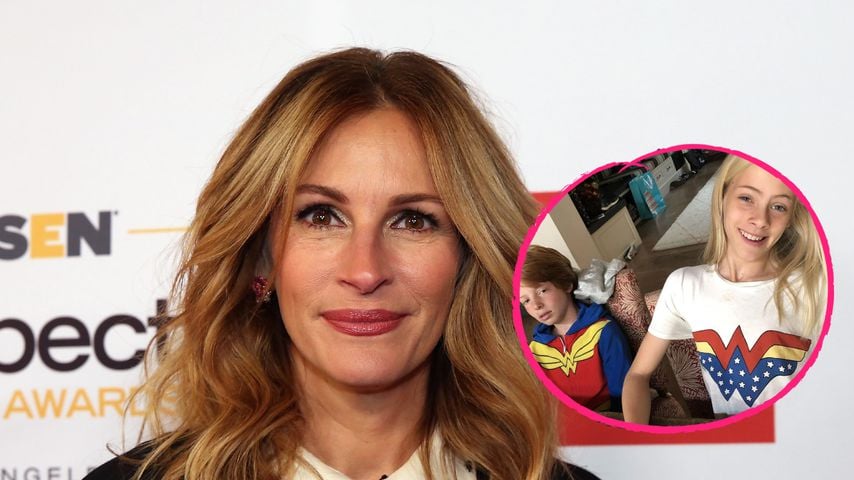 Noch ein Pic: So sahen Julia Roberts Twins als Teenies aus!