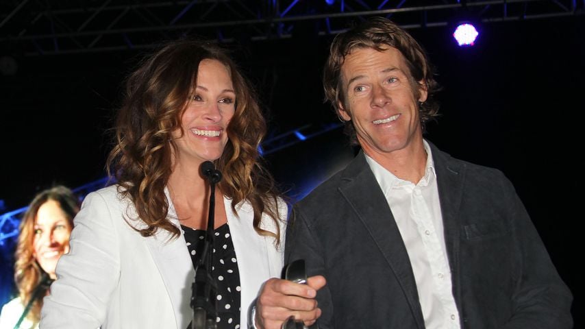 Julia Roberts und Danny Moder in Santa Monica, 2012