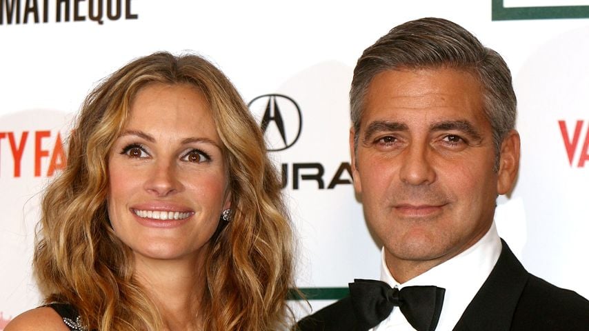 Julia Roberts und George Clooney im Oktober 2006
