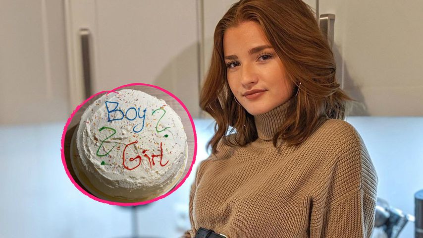 YouTuberin Julita enthüllt das Baby-Geschlecht mit Kuchen