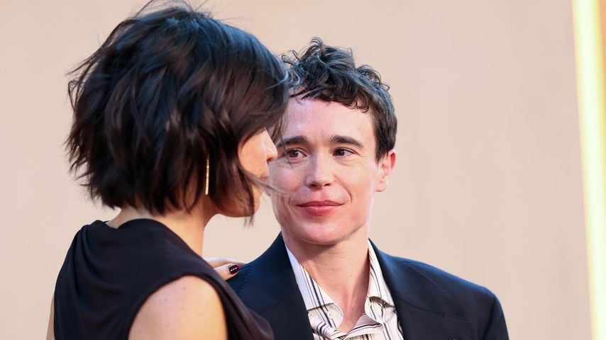 Julia Shiplett und Elliot Page bei der New-York-Premiere von "The Odyssey" im AMC Lincoln Square Theater, 14. Juli 2026