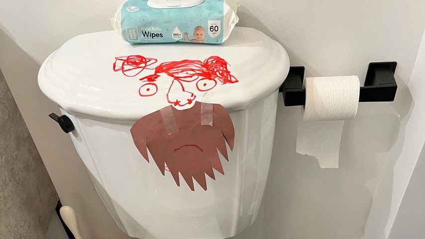 Julia Stiles' Toilette