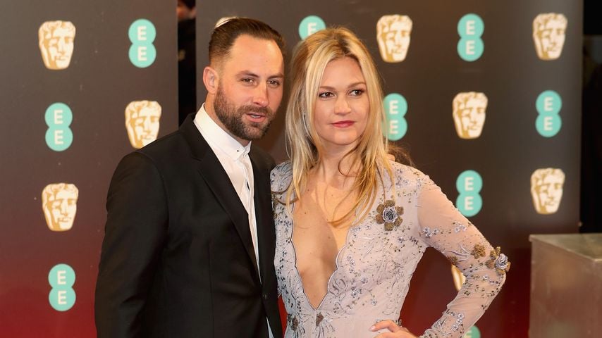 Julia Stiles mit ihrem Mann Preston J. Cook, Februar 2017