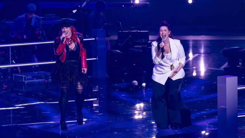 Julia Vieregge und Bianca Basler im Battle bei "The Voice of Germany"