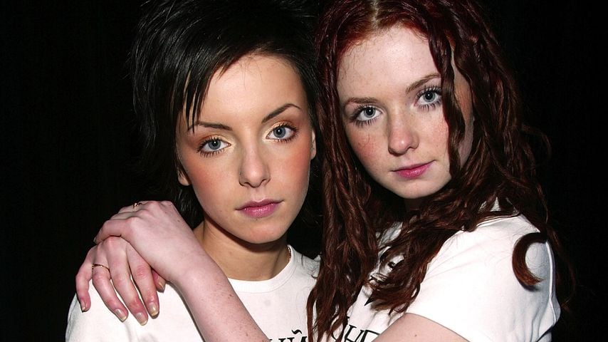 Julia Volkova und Lena Katina, Sängerinnen von t.A.T.u., 2003