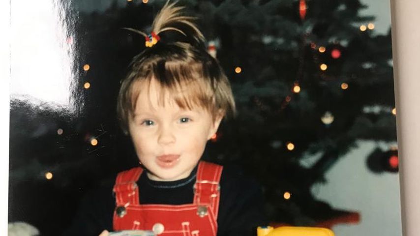 Julia Wiedemann als Kind