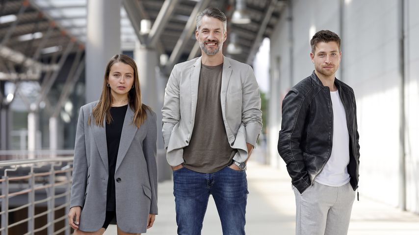 Julia Wiedemann, Stefan Bockelmann und Dominik Flade, "Alles was zählt"-Stars