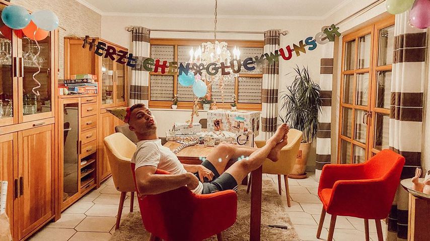 Julian Büscher an seinem Geburtstag