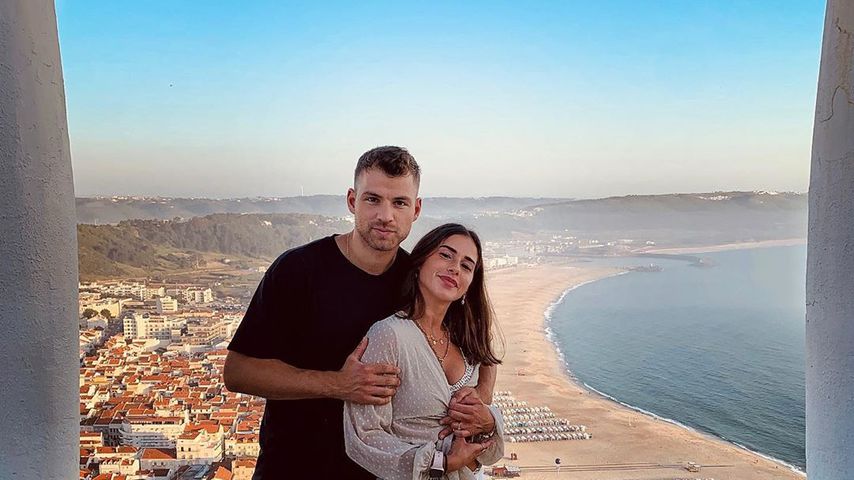 Julian und Sarah Engels im Juli 2020 in Portugal