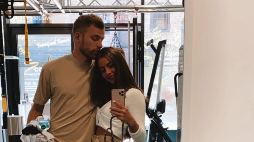 Julian Büscher und Sarah Lombardi, September 2020