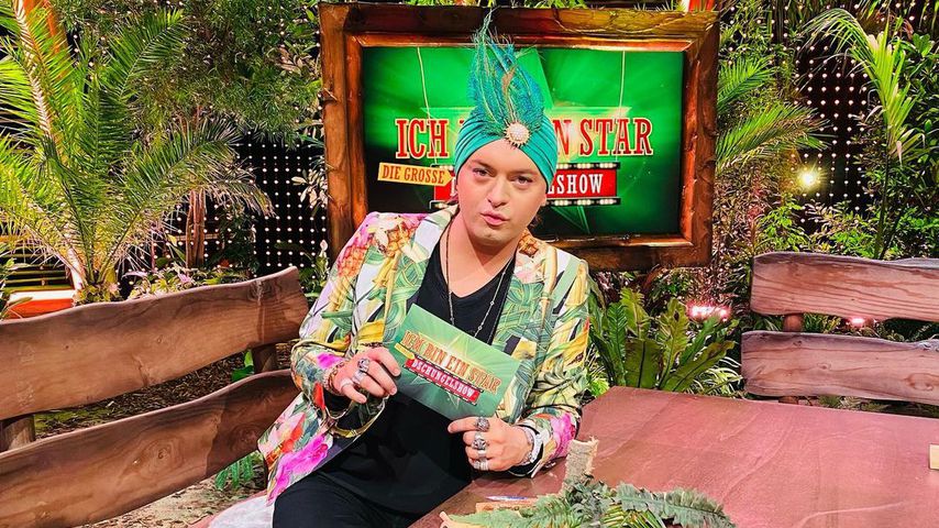 Julian F.M. Stoeckel im TV-Studio von "Ich bin ein Star - Die große Dschungelshow"