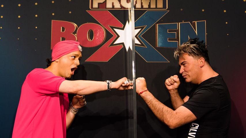 Julian F.M Stoeckel und Matthias Mangiapane, Kandidaten beim Promiboxen 2020