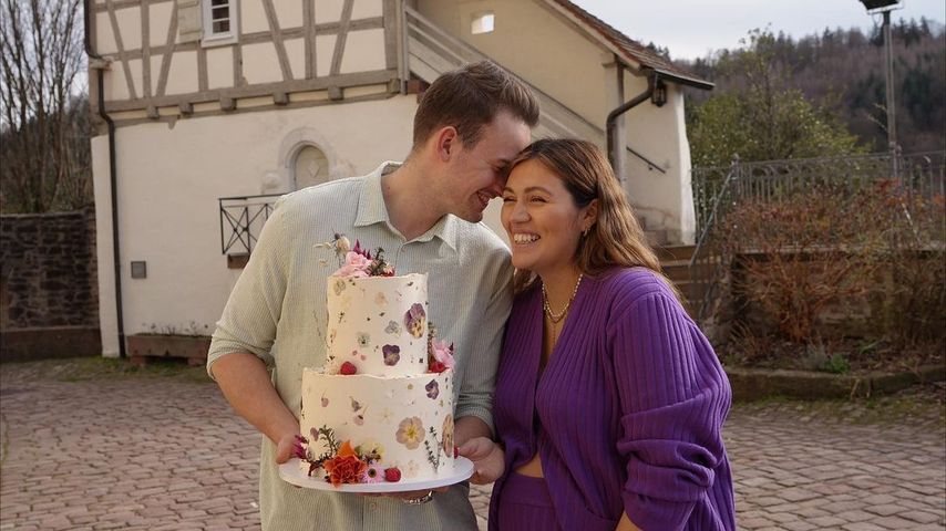 Julian Gutjahr und Anna Maria Damm im März 2023