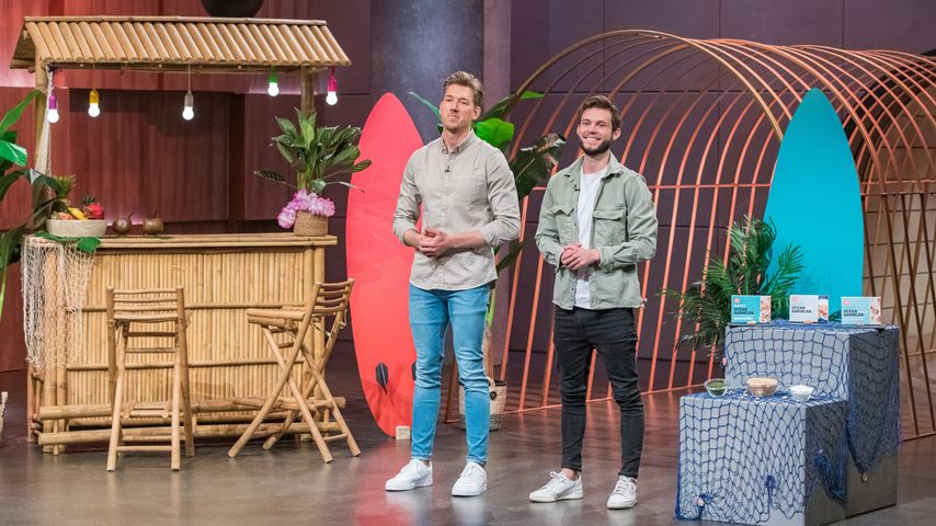 Julian Hallet und Robin Drummond bei "Die Höhle der Löwen"