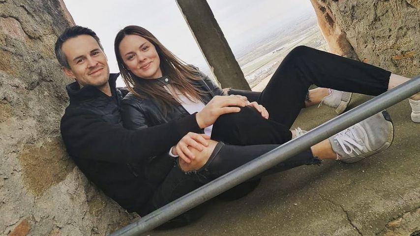 Julian Kasprzik mit Ehefrau Nina