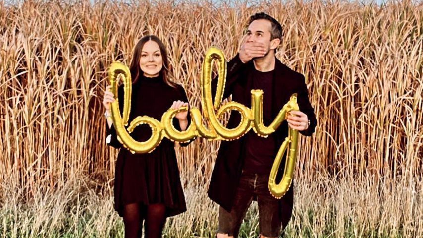 Julian Kasprzik mit Ehefrau Nina