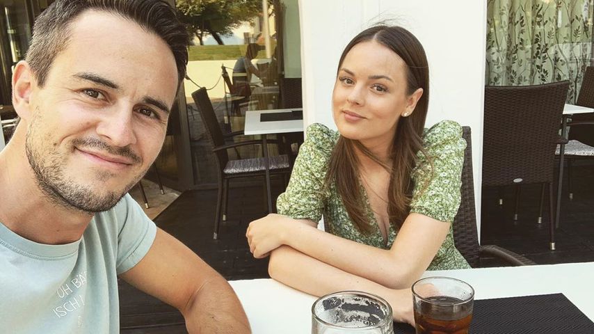 Julian Kasprzik mit Ehefrau Nina