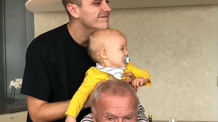 Mit Lio und seinem Papa: Julian Claßen postet Family-Pic!