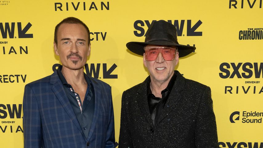 Julian McMahon und Nicolas Cage, März 2025