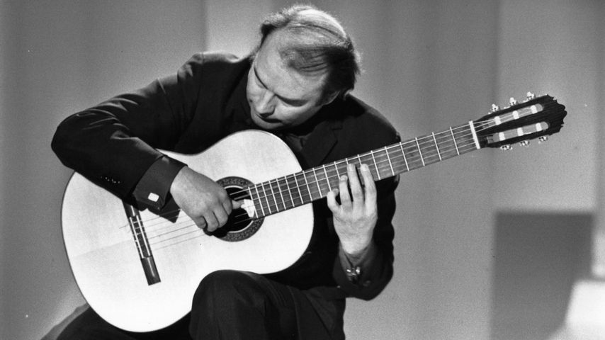 Musiker Julian Bream, 1968