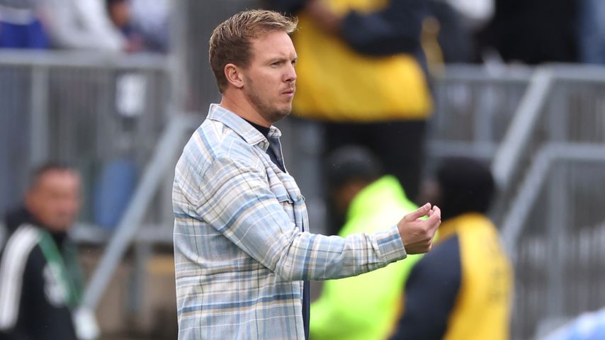 Julian Nagelsmann beim Freundschaftsspiel gegen die USA