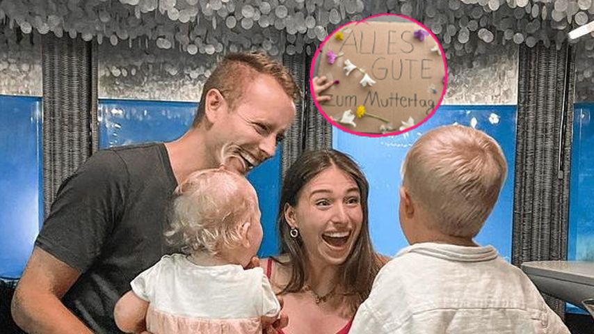 Julian Claßen bastelt mit den Kindern für seine Ex Bibi!