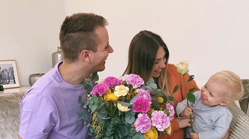 Julian, Bianca und Lio Claßen im Februar 2020