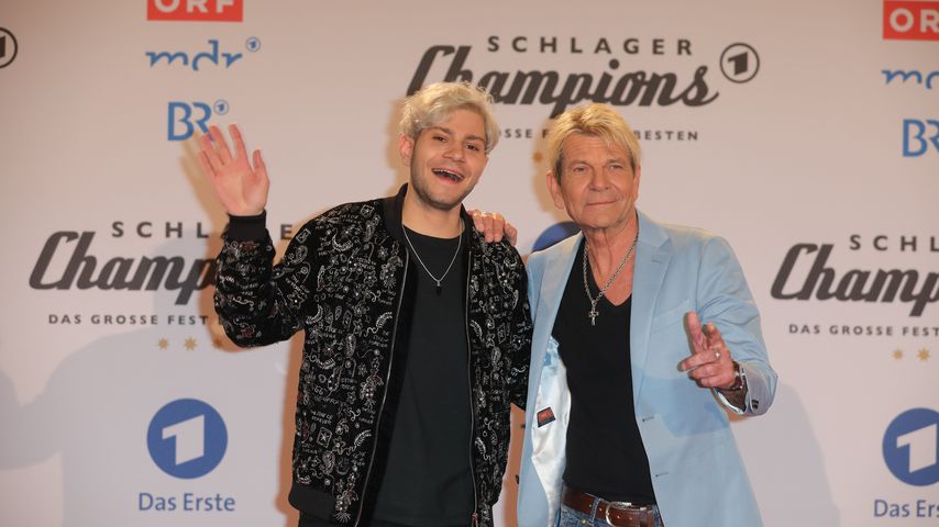 Julian und Matthias Reim beim "Schlagerboom"