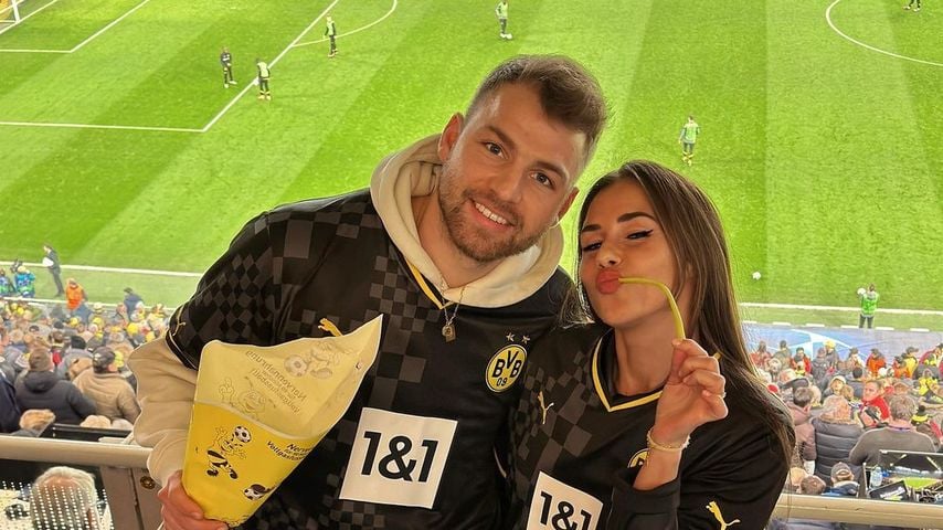 Julian und Sarah Engels im Februar 2023 in Dortmund