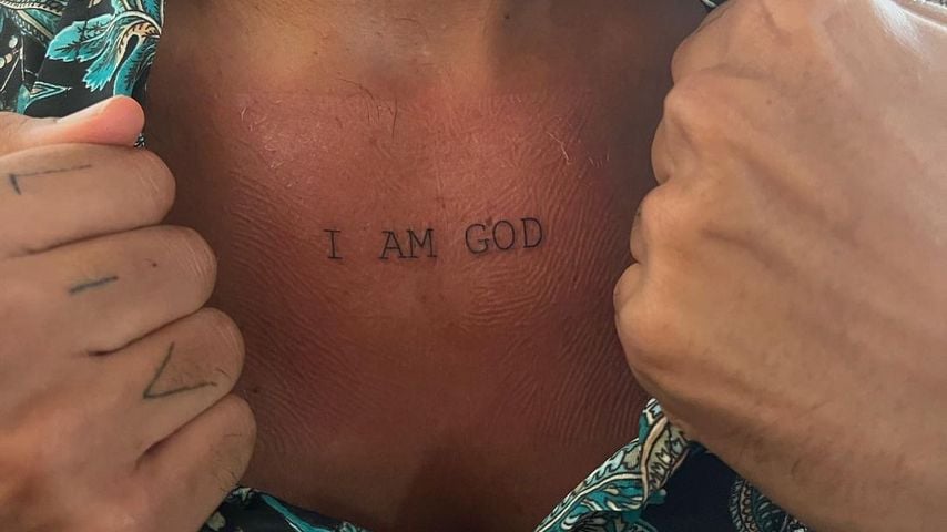 Julian Zietlows "Ich bin Gott"-Tattoo