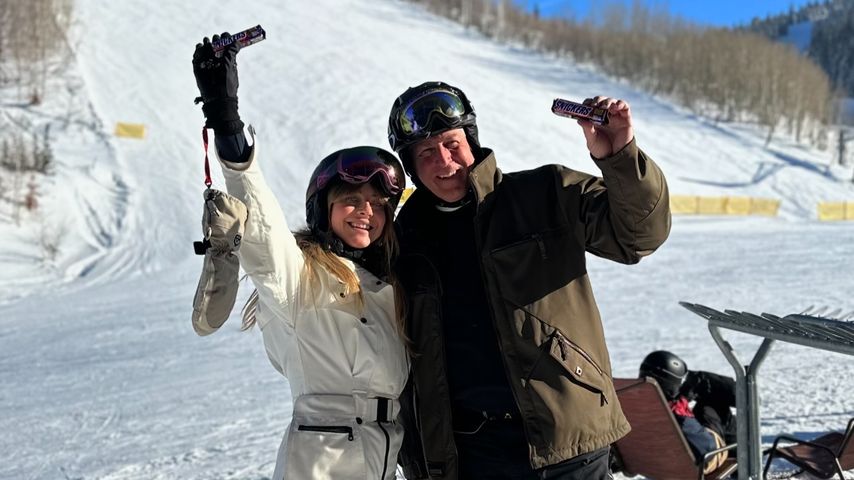 Julianne Hough mit ihrem Vater