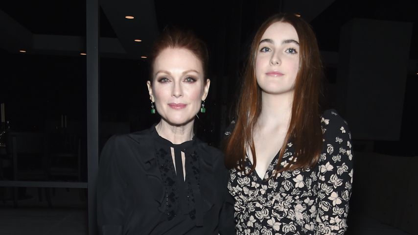 Julianne Moore und ihre Tochter Liv Freundlich 2018