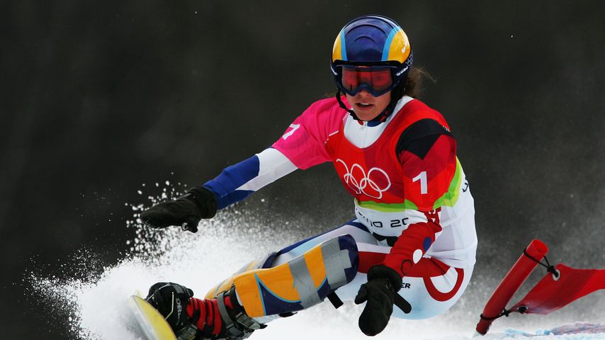 Julie Pomagalski bei den olympischen Winterspielen 2006 in Turin