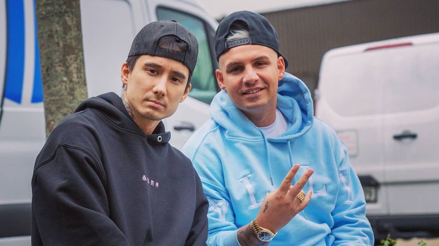 Julien Bam und Pietro Lombardi im Dezember 2021