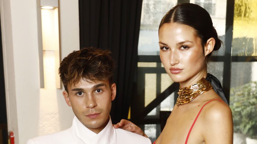 Julien Brown und Angelina Frerk im Oktober 2023