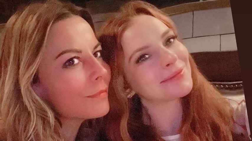 Juliet Angus und Lindsay Lohan