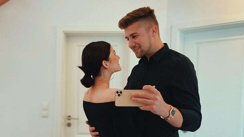 Julita und ihr Freund Florian im Juni 2020