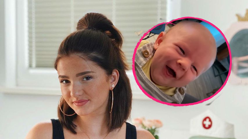 YouTuberin Julita megastolz: Baby Leo lacht zum ersten Mal!