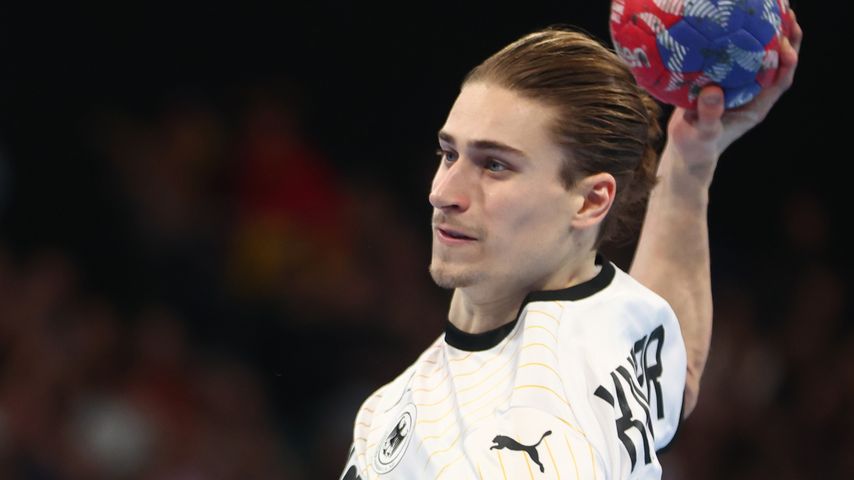 Juri Knorr beim Freundschaftsspiel der deutschen Nationalmannschaft gegen Brasilien, Januar 2025