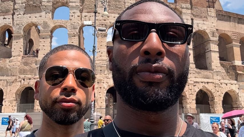 Jussie Smollett und sein Partner Jabari Redd im Juni 2024
