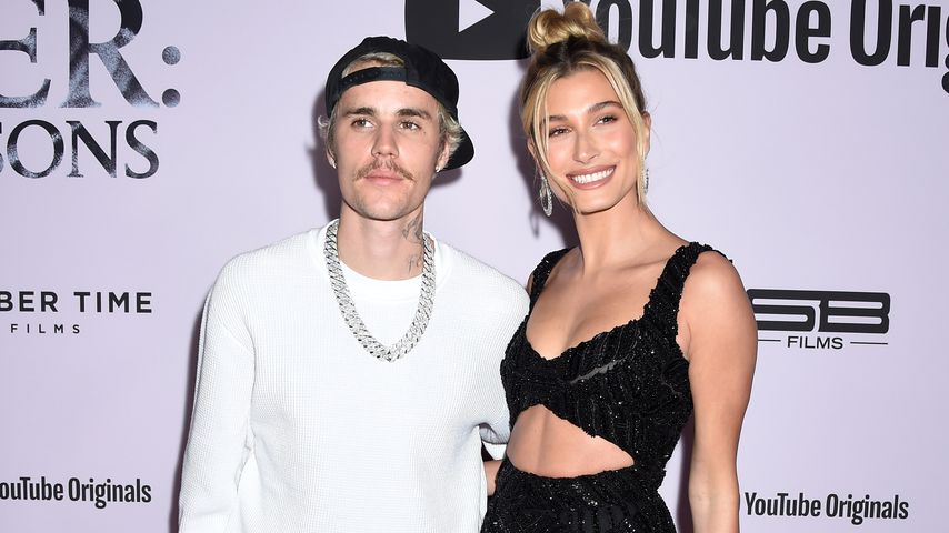 Sänger Justin Bieber und Ehefrau Hailey Baldwin im Januar 2020