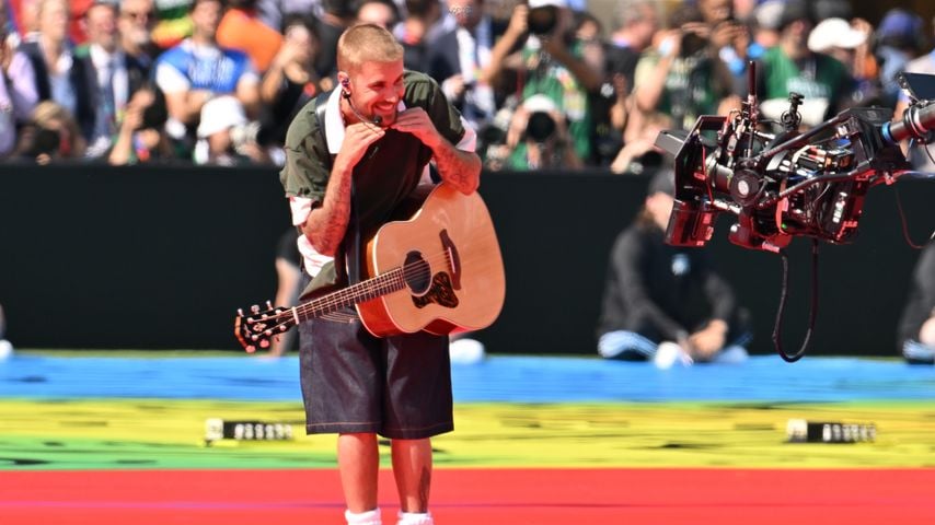 Nach dem Auftritt: Justin Bieber feiert wilde WM-Afterparty