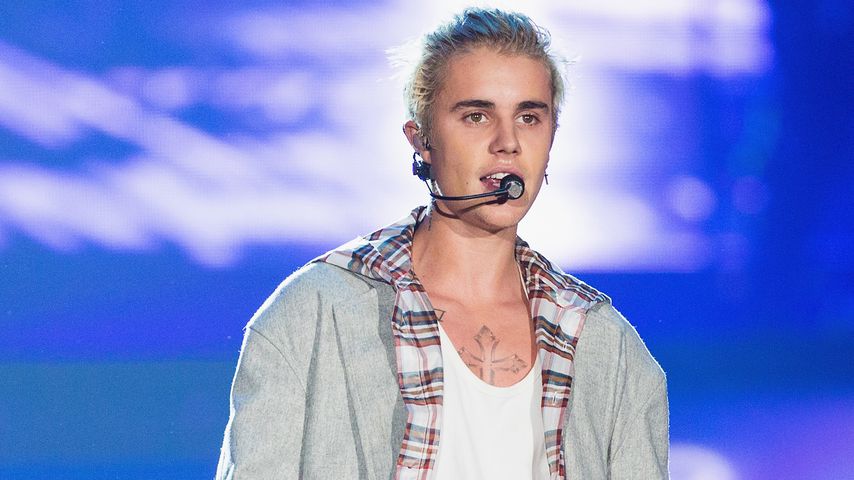 Justin Bieber auf seiner "Purpose World Tour" in Seattle im März 2016