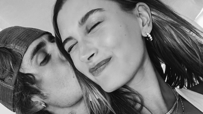 "Liebe dich": Justin Bieber teilt Knutsch-Selfie mit Hailey!