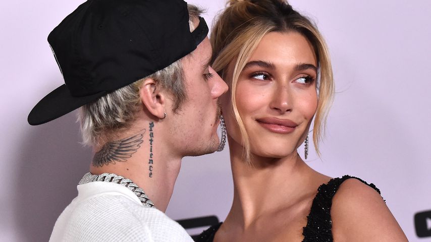 Justin und Hailey Bieber bei der "Justin Bieber: Seasons"-Premiere in L.A. im Januar 2020