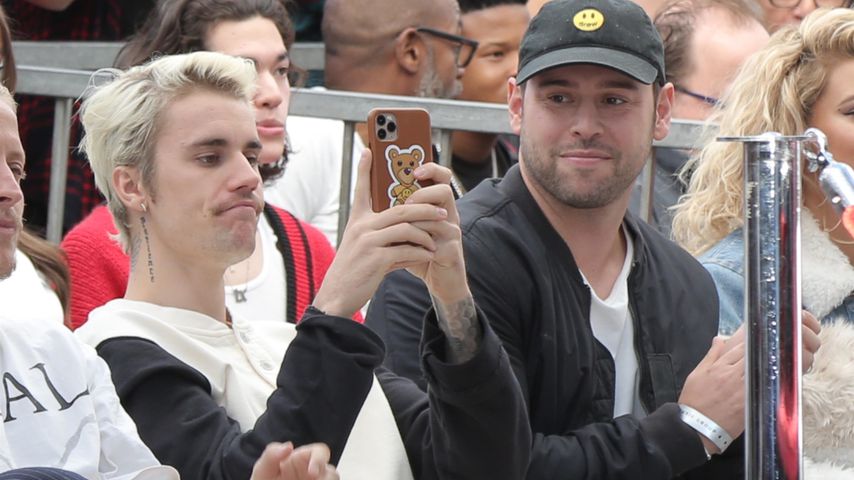 Justin Bieber und Scooter Braun Januar 2020